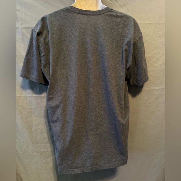 👕Men’s Pittsburg Steelers Football Short Sleeve T-shirt Size XL Charcoal Gray - Picture 3 of 3